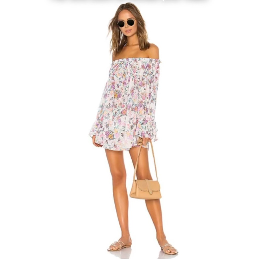 Tularosa Brogan Floral Mini Dress